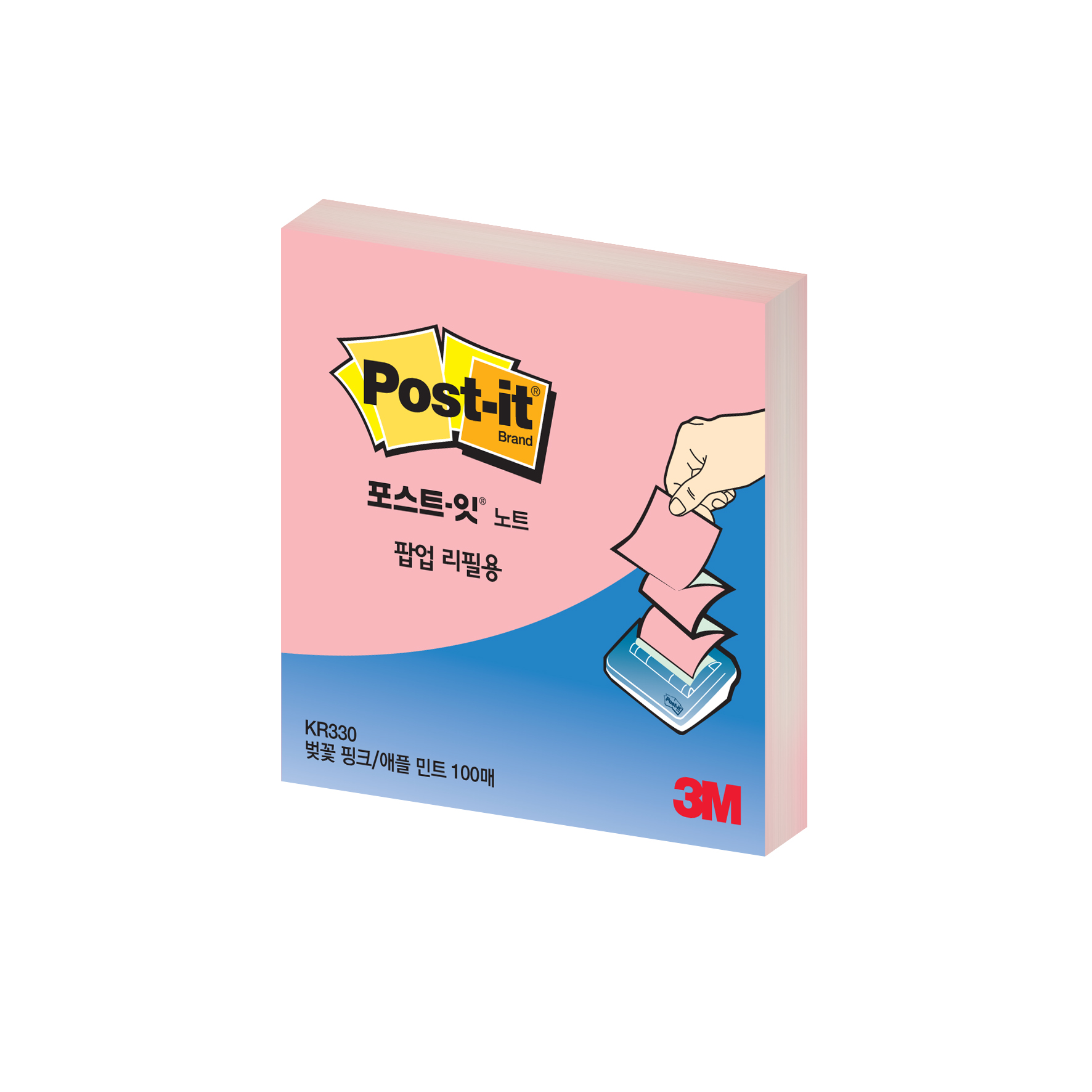 [3M]330 팝업리필 (76*76)