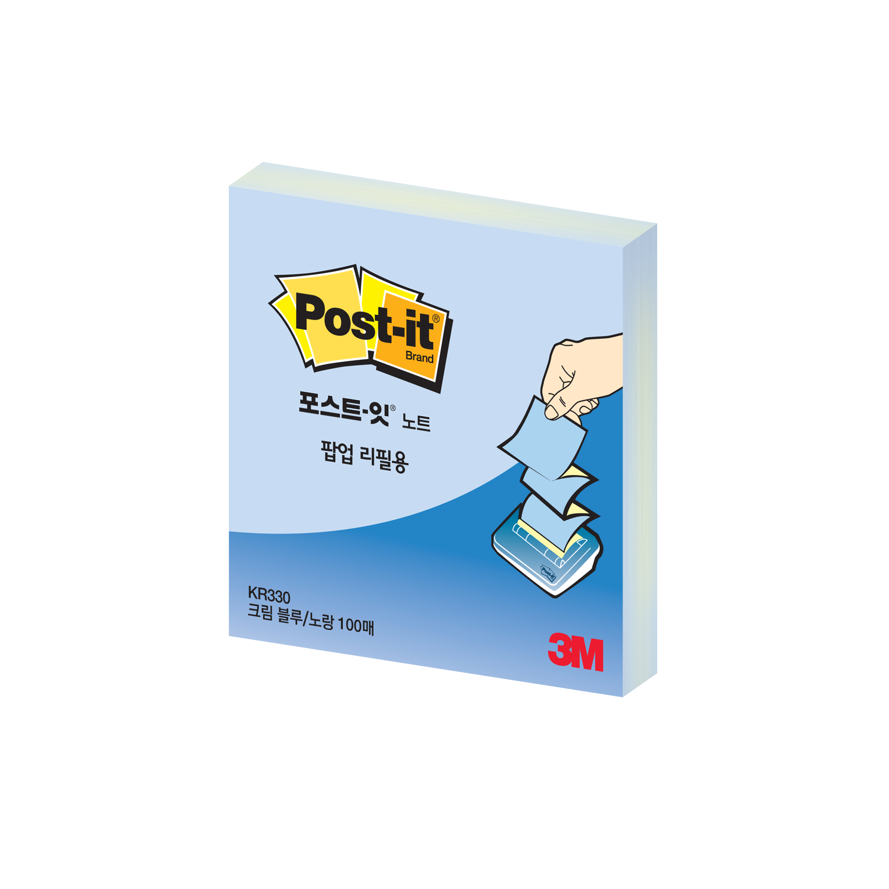 [3M]330 팝업리필 (76*76)