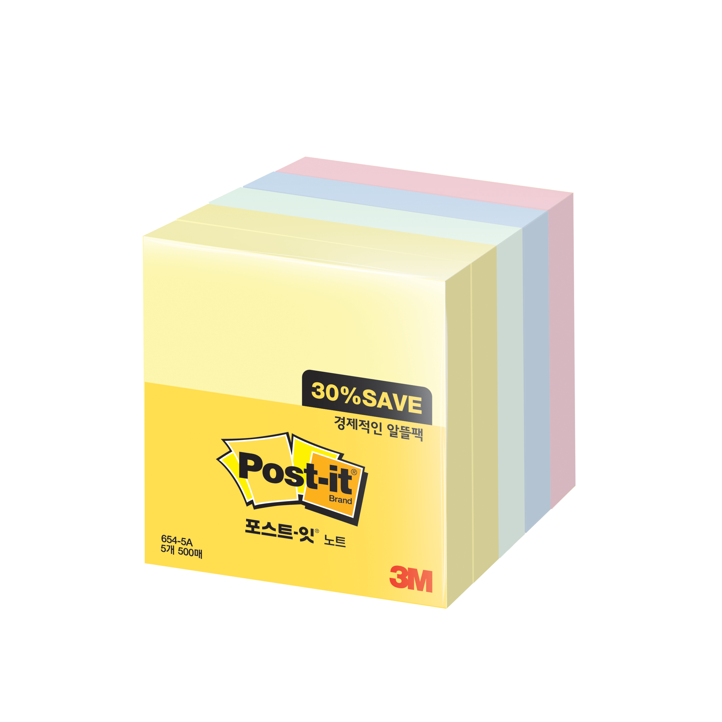 [3M]654 일반 알뜰팩(76*76)