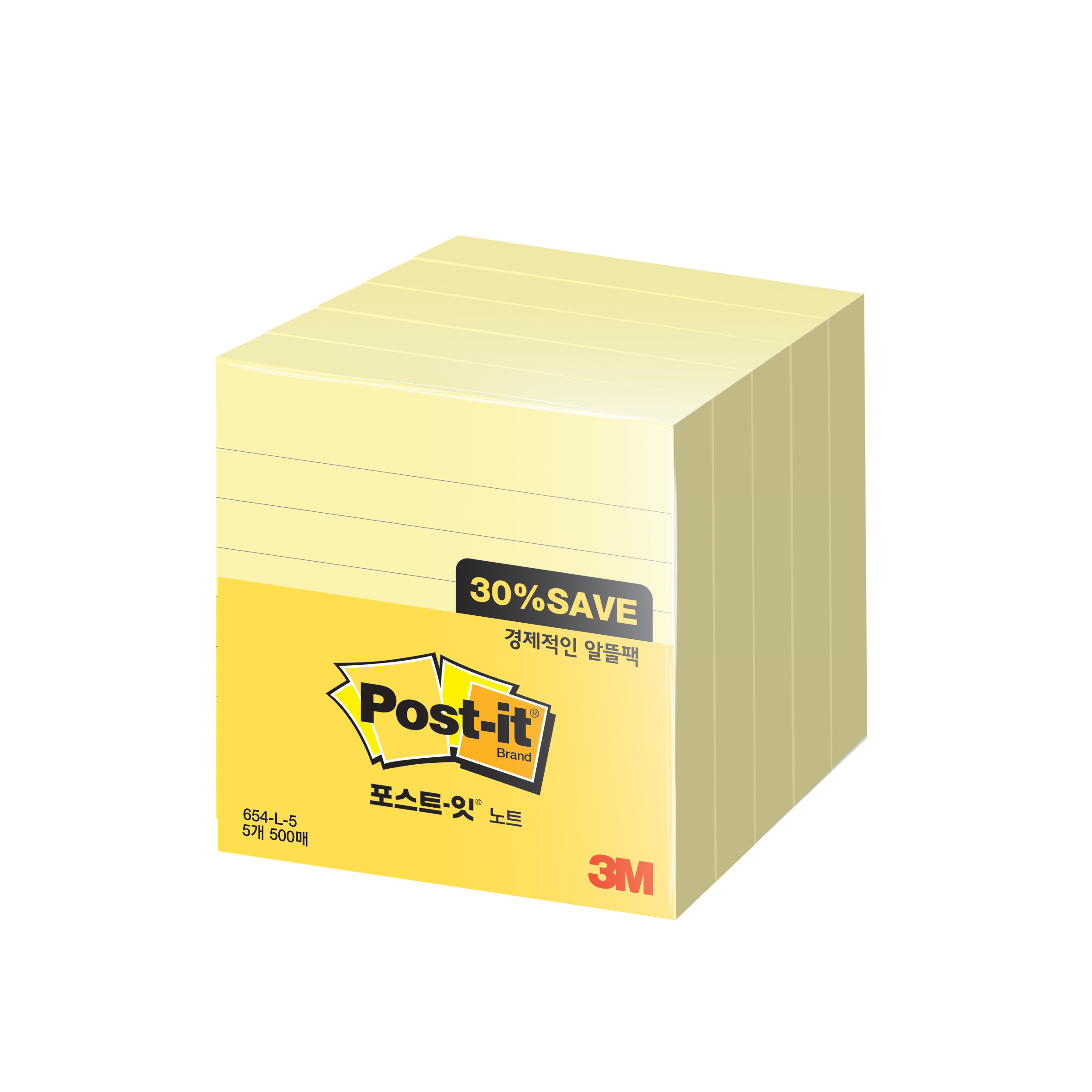 [3M]654 일반 알뜰팩(76*76)