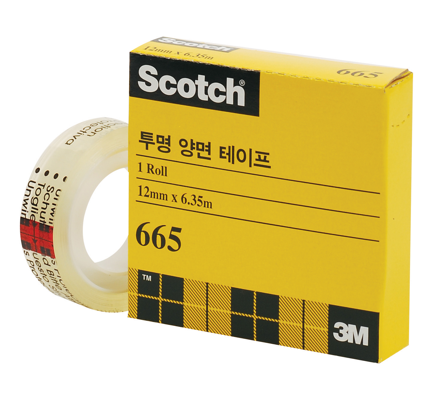 [Scotch]투명양면테이프 (리필용)
