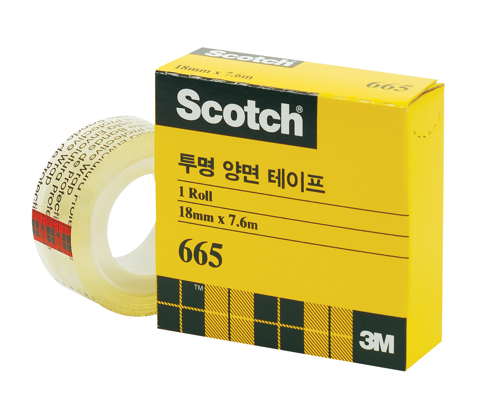 [Scotch]투명양면테이프 (리필용)