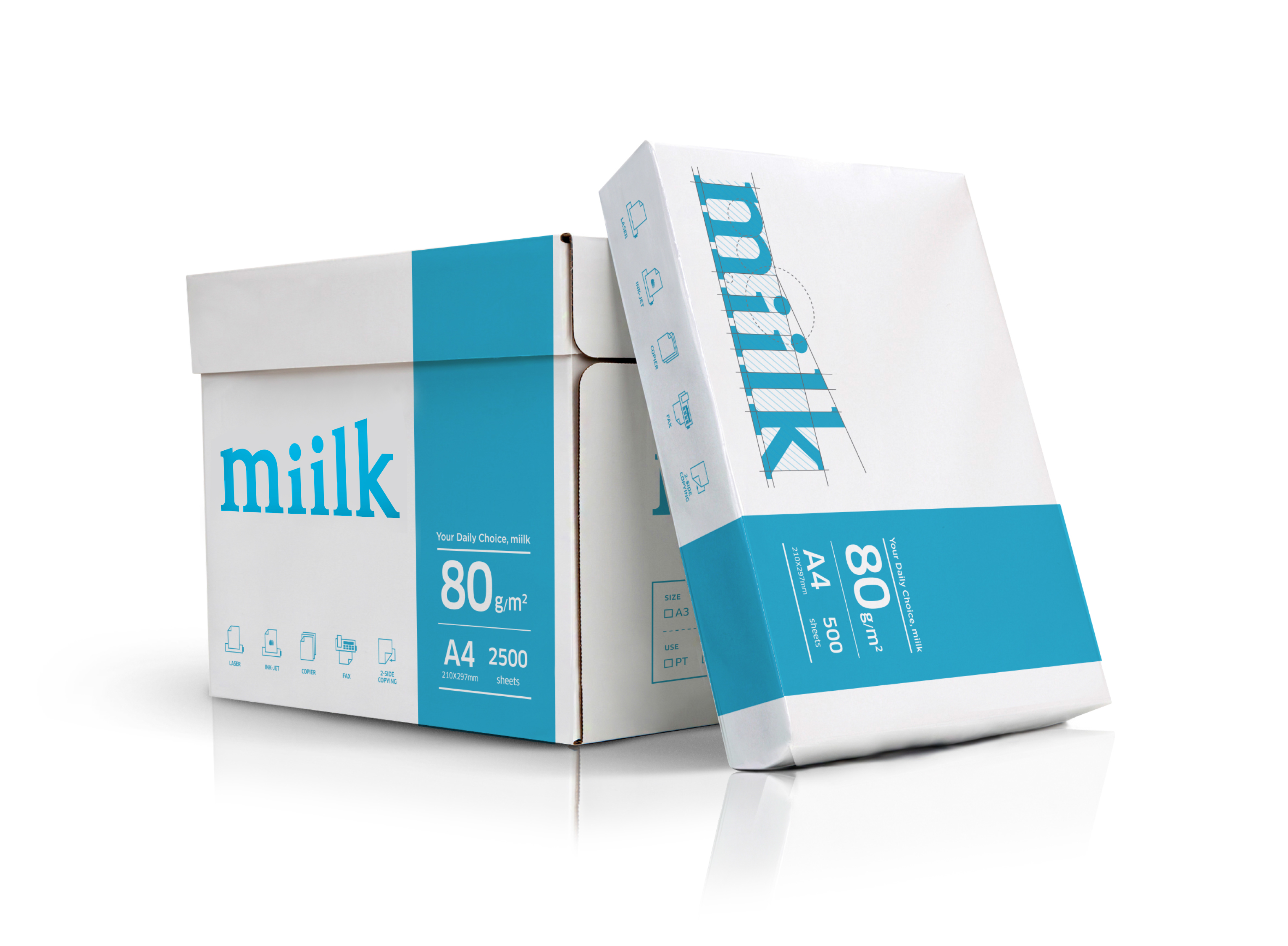 [한국제지] 복사용지(MILK 80g_A4)